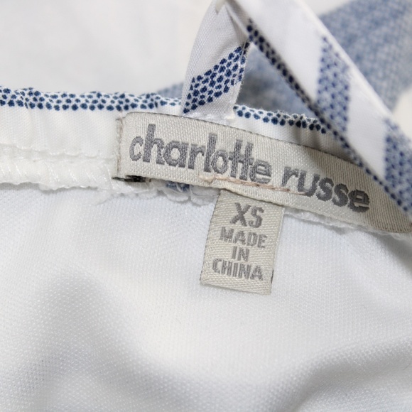 Blue Striped Summer Dress - Picture 8 of 10